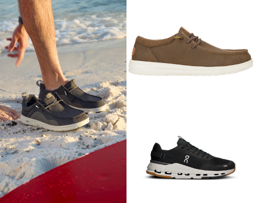 Men’s shoes cover photo collage