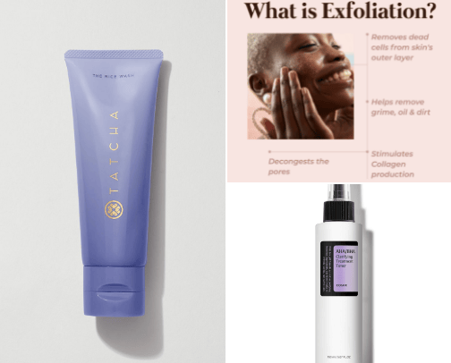Skin Care Routine cover photo collage