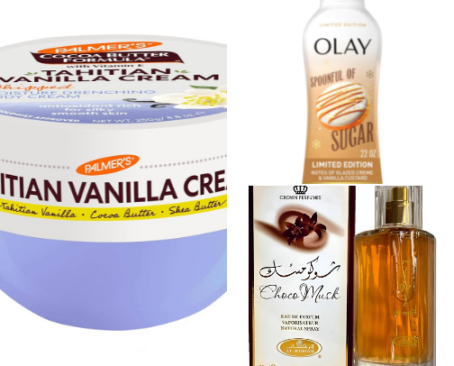 my birthday cake vanilla hygiene routine cover photo collage