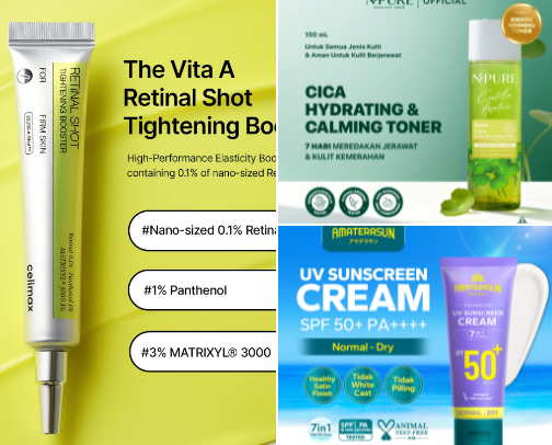 Daily Skincare cover photo collage