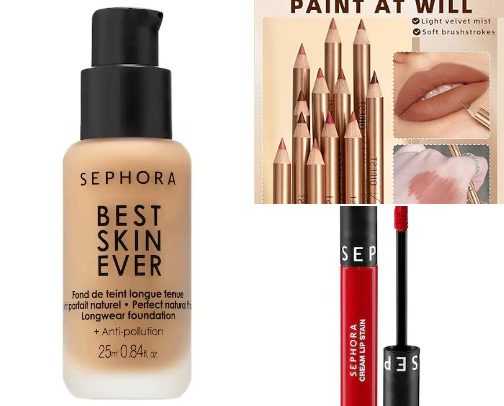 My makeup obsession, because beauty should never be left to chance💄 cover photo collage