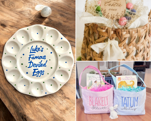 Bunny Kisses & Easter Wishes cover photo collage