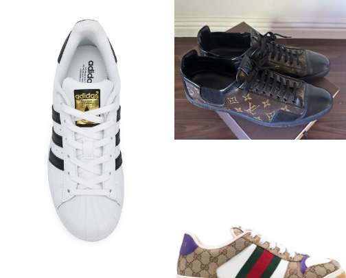 BRANDED & AUTHENTIC FOOTWEARS & ACCESSORIES FOR EVERY PEOPLES WEAR. cover photo collage