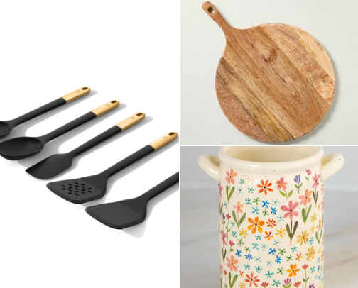 Cozy Farmhouse Kitchen Finds cover photo collage