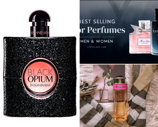 The Fragrance Vault cover photo collage