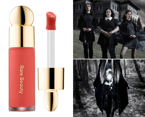 Favourite makeup and clothing cover photo collage