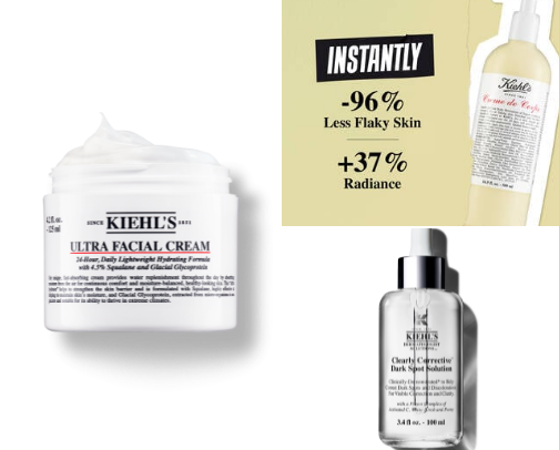 Kiehl’s cover photo collage