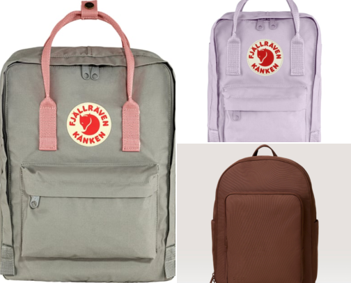 Everyday & Travel Backpacks: Fjällräven Kånken vs BÉIS cover photo collage