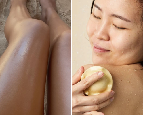 Absolutely NO Strawberry Legs over here! | my routine cover photo collage