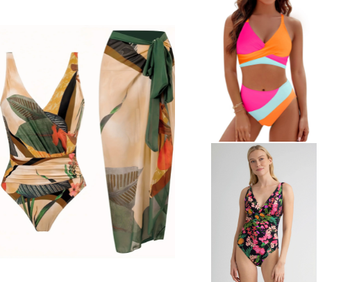 Sea You Out There: 2025 Walmart Women's Swimwear cover photo collage