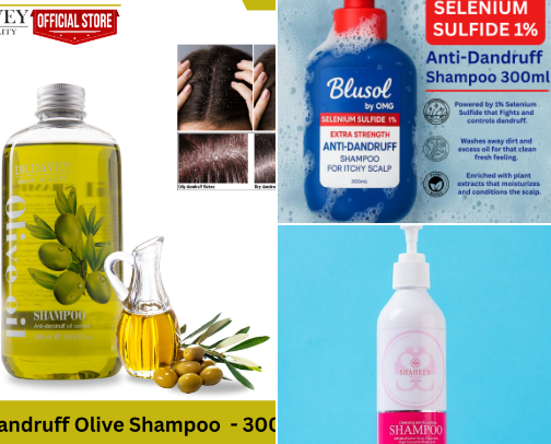 Anti-Dandruff shampoo, Best hair care products! cover photo collage