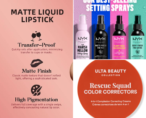"7 Viral Makeup Products That Actually Work (No Filters Needed!)" cover photo collage