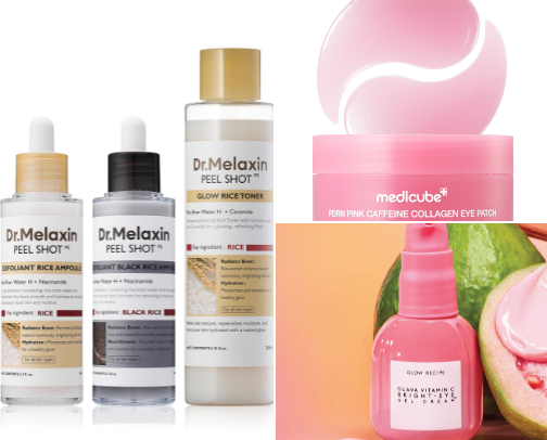 BEST Skincare products for glowing skin 😍! cover photo collage