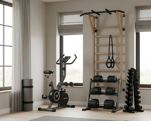 Home Gym Recs cover photo collage