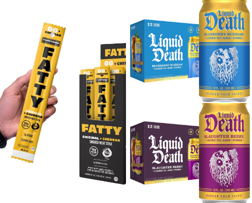 Food Must-Haves: Snacks, Drinks, Pets & Pantry Staples cover photo collage