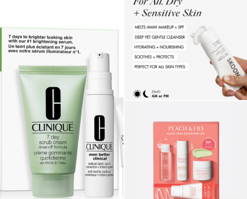 Golden-to-Crisp Glow: Top Skincare Picks for the Summer-to-Fall Transition 🍂 cover photo collage