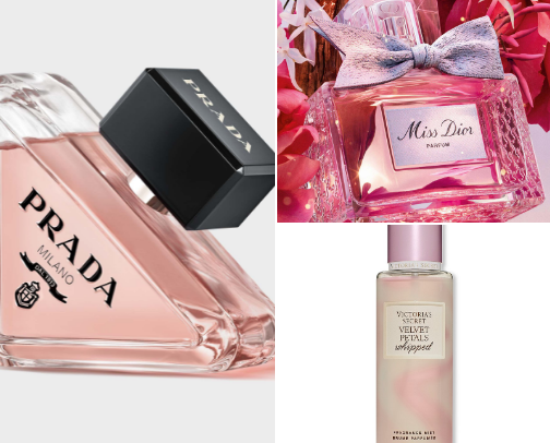 Parfumes cover photo collage