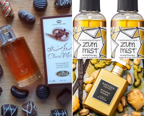 My favorite perfumes cover photo collage