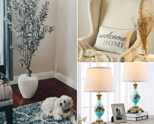 Home decorations🏠 cover photo collage