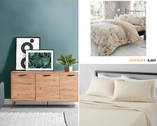 Home essentials cover photo collage