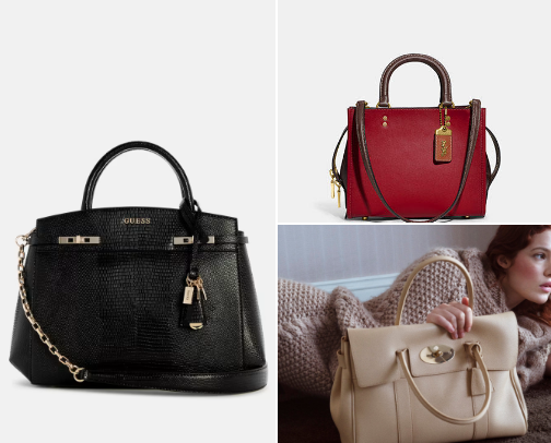 HANDBAGS - The Bag Edit: Everyday to Elevated. cover photo collage