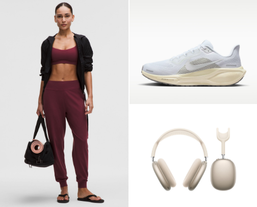 My Weekly Gym Outfits & Activewear Favorites cover photo collage