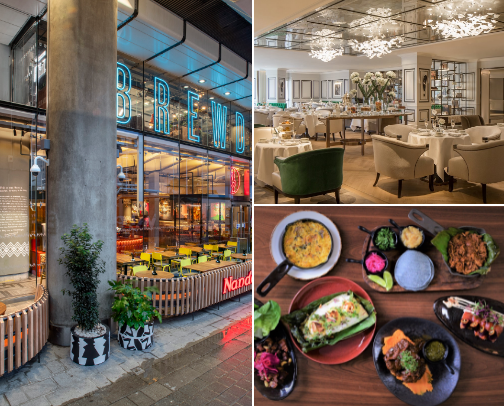 A Place to Eat with Great Ambience & Great Tastes Recommendation in London cover photo collage