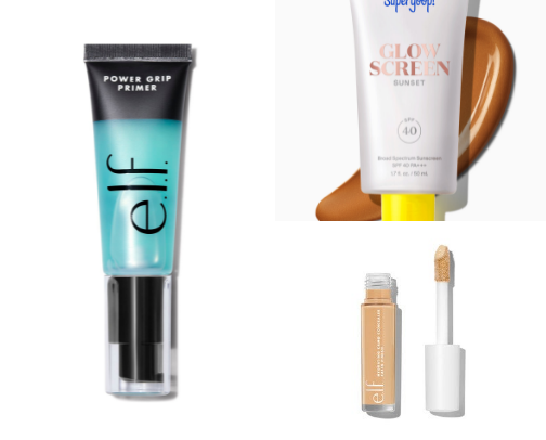 The best glowy makeup routine! cover photo collage