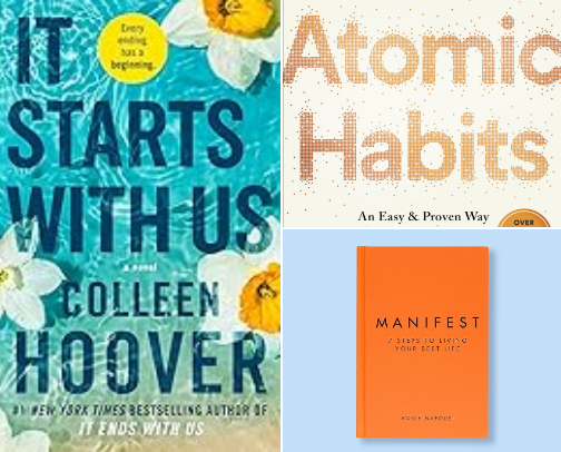 My favorite book recs cover photo collage