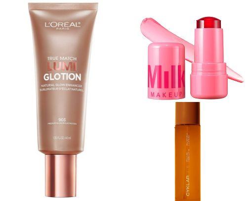 Essential Glowy Beauty Buys for the Best Glowy Face and Skin cover photo collage