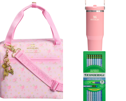 Girly back to school finds cover photo collage