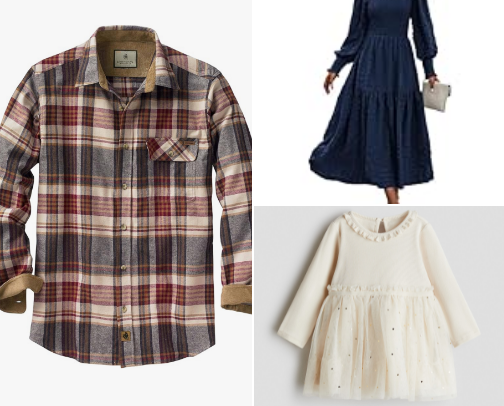 Navy/Burgundy/Cream cover photo collage