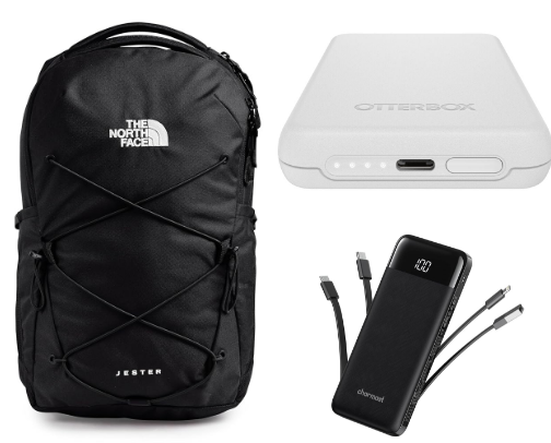 College Essentials! Backpack Edition cover photo collage