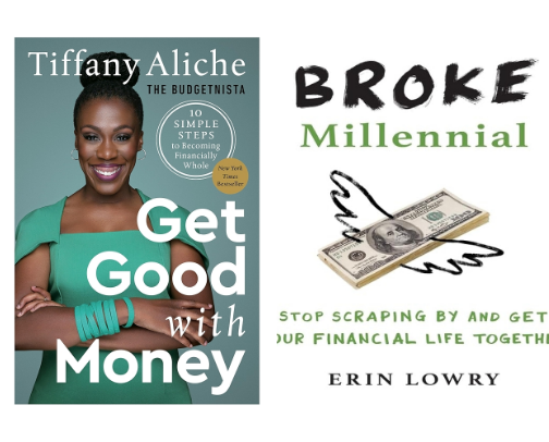 Finance Books That Changed My POV cover photo collage