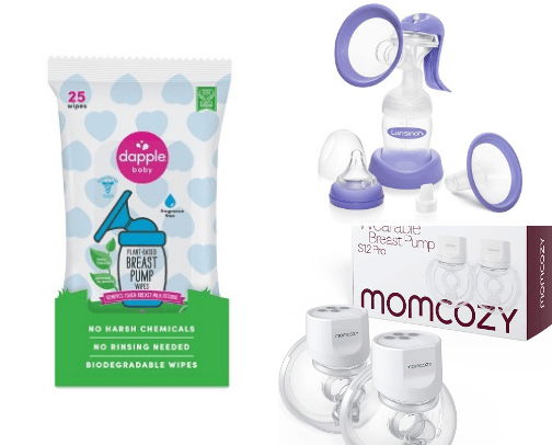 Breast Feeding Must Haves cover photo collage