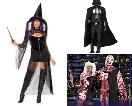 Halloween Costumes & Decor cover photo collage