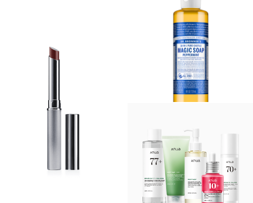 My favorite beauty recs cover photo collage