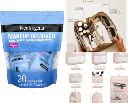 Travel must haves cover photo collage