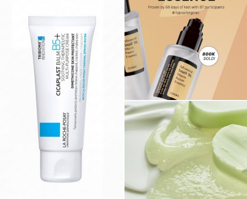 Beauty/ Skincare cover photo collage