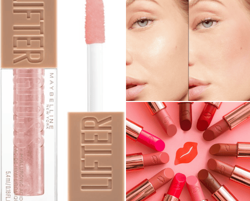 Lips & Cheeks cover photo collage