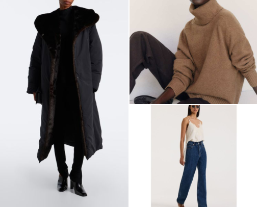 Fall Wardrobe Edit: Coats, Sweaters, Pants & Boots cover photo collage