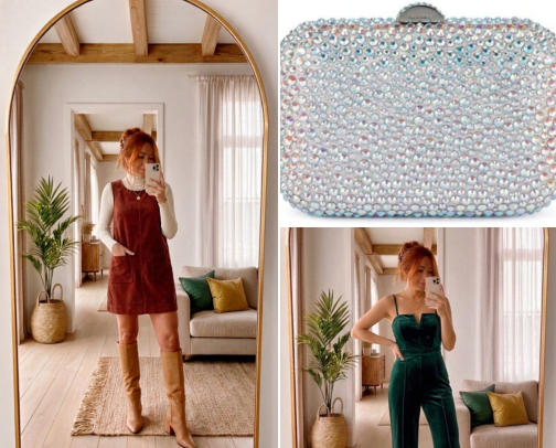 Holiday Outfits cover photo collage