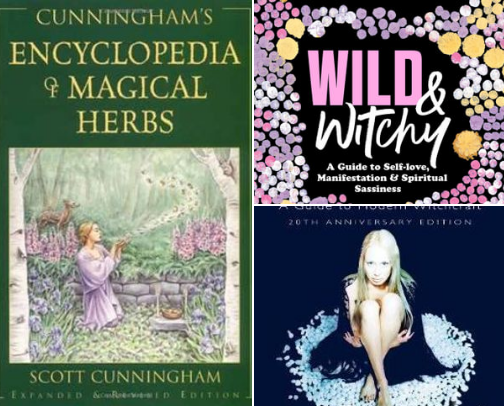 The essential witchy book collection cover photo collage