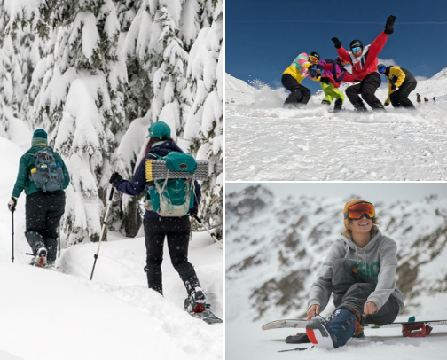 Let’s Ride 🏂🎿 cover photo collage