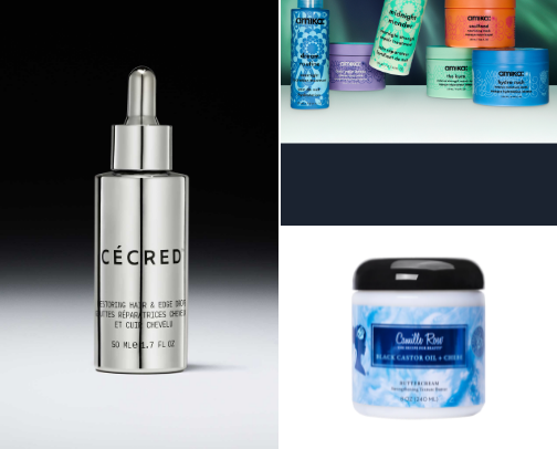Hair care products for Curly Girls➰ cover photo collage