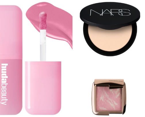 My "Glow-Up" Makeup Products List cover photo collage