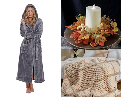 Cozy Life Items for People Who Are in PJs Right After They Get Home cover photo collage