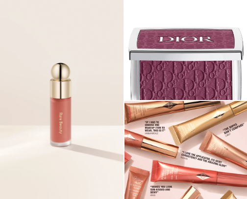 Blush cover photo collage