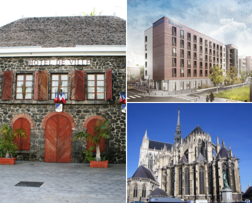 Hotel inspiration for a relaxed getaway, Cathedral Walks, Canals, Gardens & Easygoing Stays Amiens, France cover photo collage