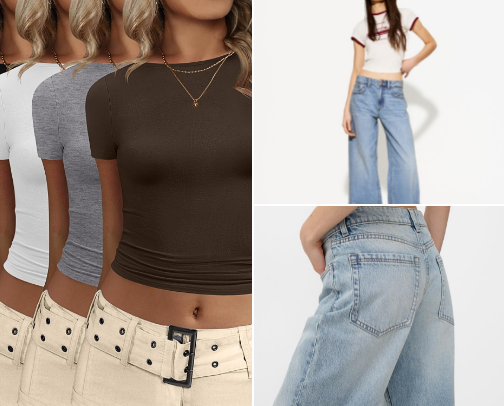 Basic clothing essentials cover photo collage